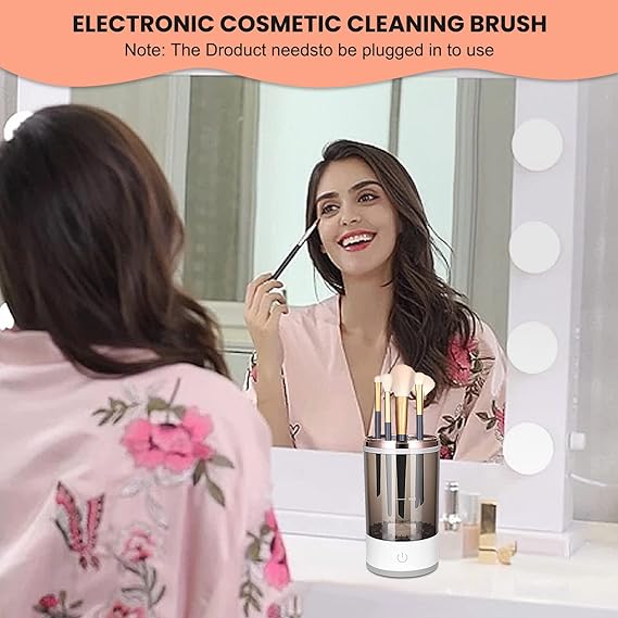 ✨ Automatic Multi Brush Cleaner – Sonic Vibration Makeup Brush Washer 🧼💄