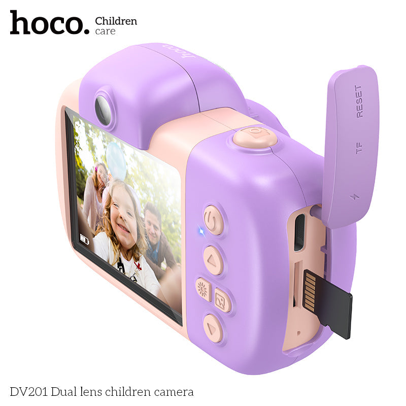 📸 Hoco Dual Camera DV201 – Kids Digital Camera with HD Video, Fun & Easy Photography 🎥✨